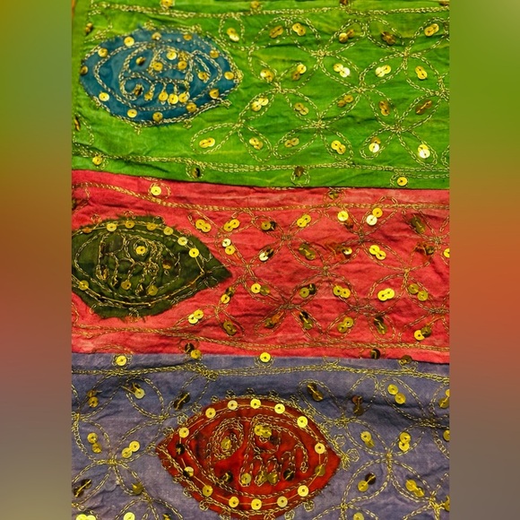 Source Unknown Handbags - Jewelry Holder: Fabric with Sequins GC